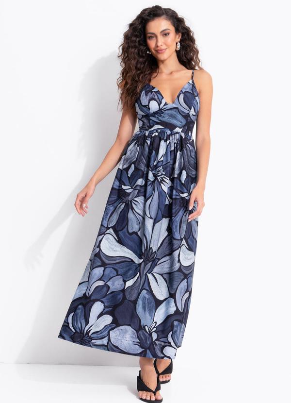 Vestido Alcinhas Jardim de Amora Preto