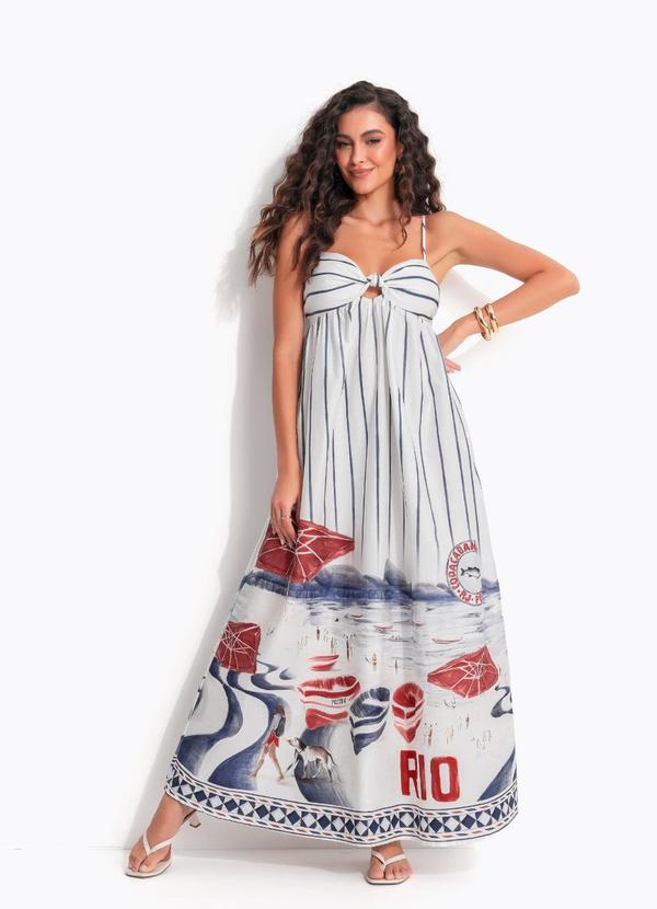 Vestido Cropped Alcinha Posto Off White