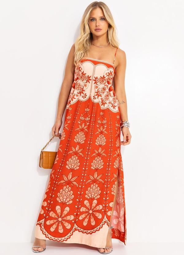 Vestido Cropped Caetana Vermelho