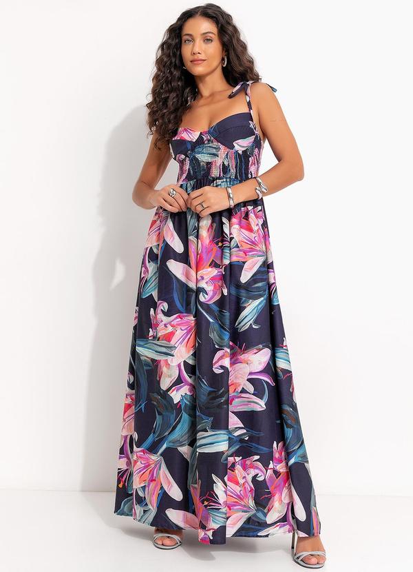 Vestido Cropped Lilia Azul