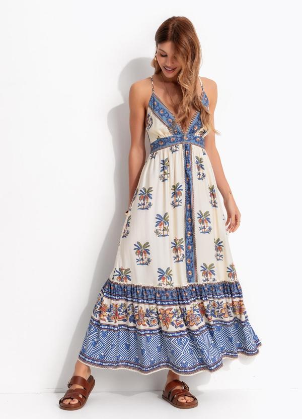 Vestido Cropped Luna Bege
