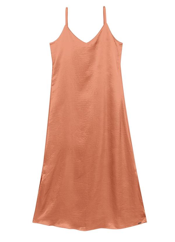 Vestido Feminino Slip Dress Laranja