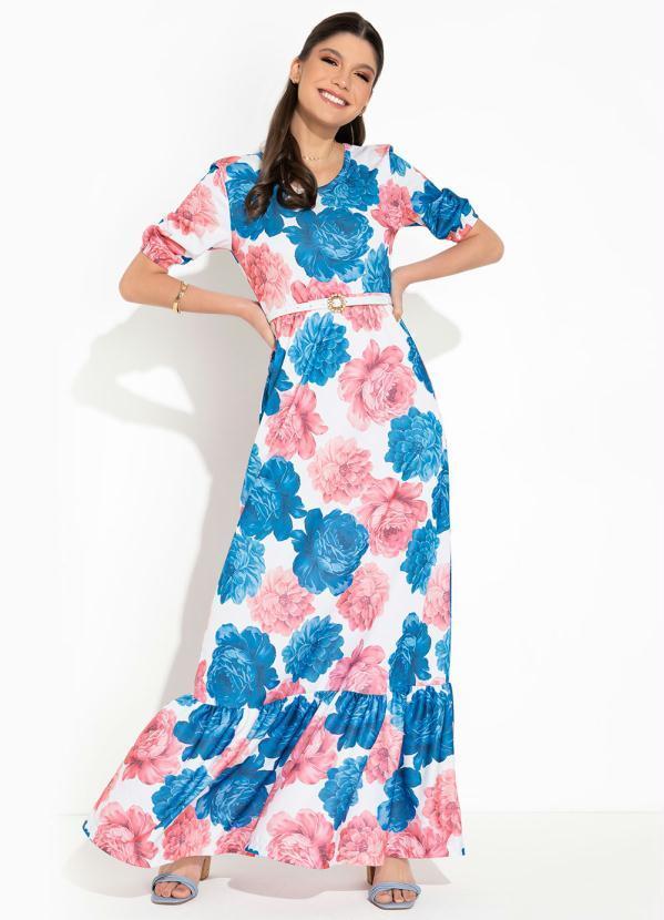 Vista 2 Vestido Floral com Mangas . Rosalie Rosalie