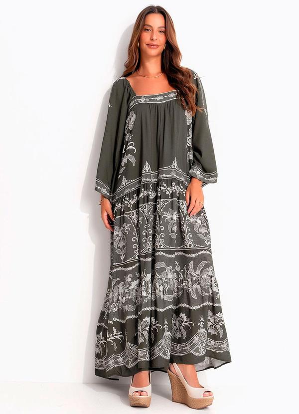 Vestido Longo Lais Verde