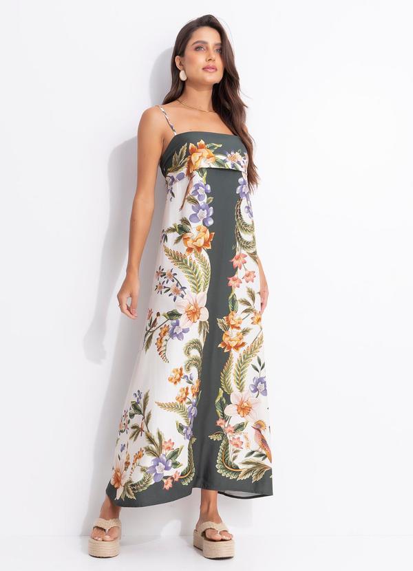 Vestido Longo Natureza Verde