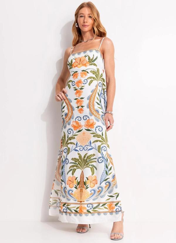 Vestido Longo Tina Branco