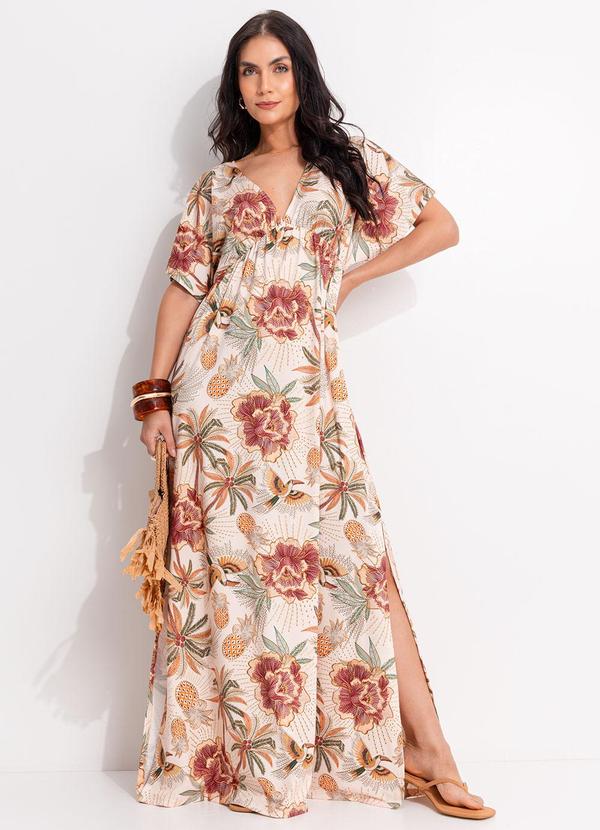 Vestido Sol Tropical em Malha Fria