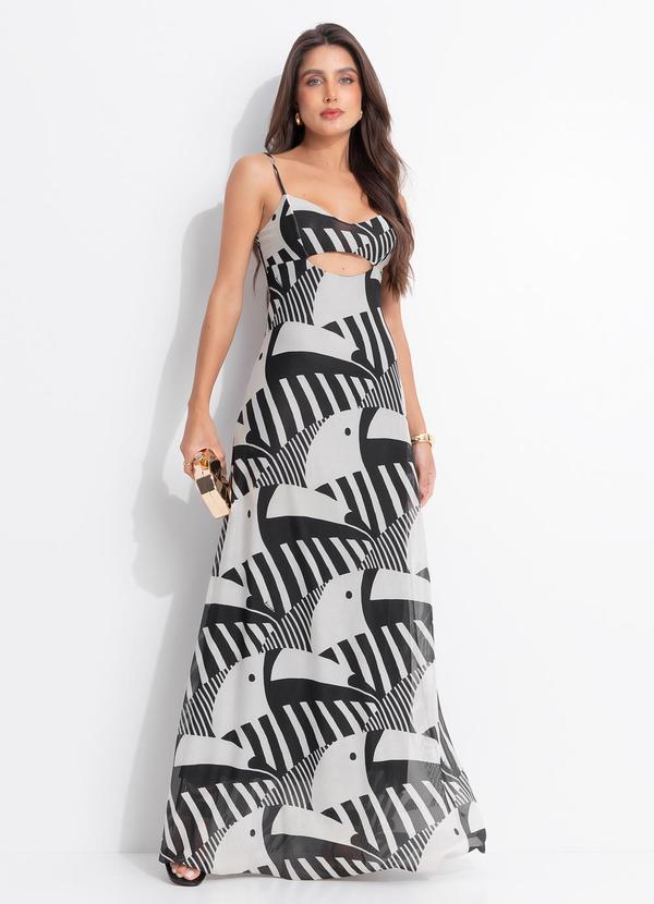 Vestido Tule Cropped Tuca Legal Preto