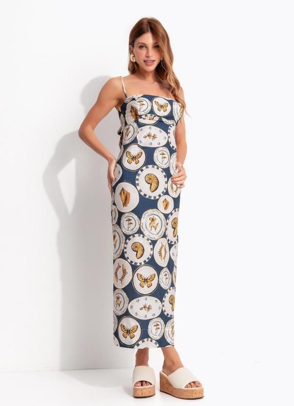 Vestido Alcinhas Coleção Azul