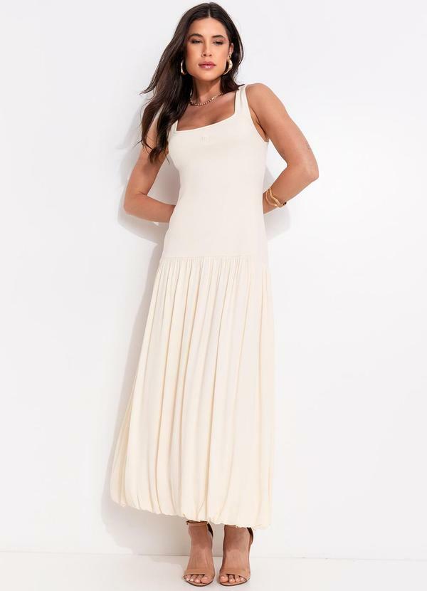 Vestido Bege