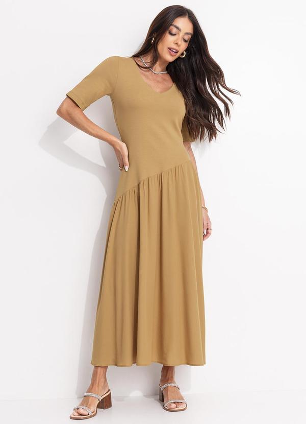 Vista 2 Vestido Bege Colcci Colcci