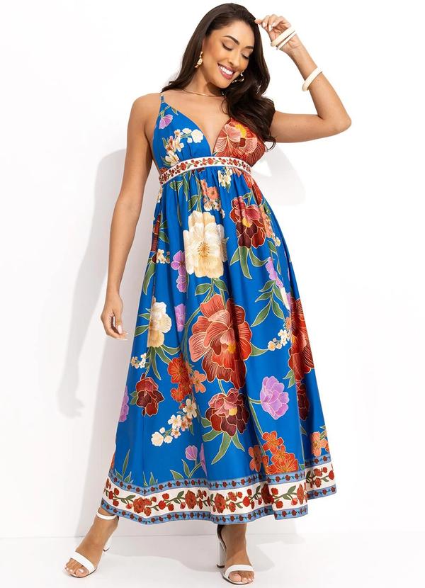 Vestido Cropped Azul