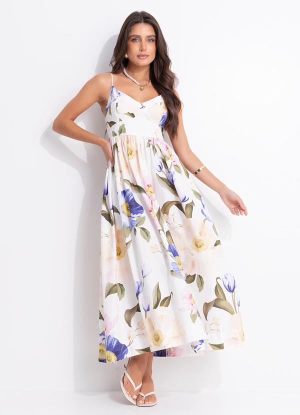 Vestido Cropped Floral Lola Rosa