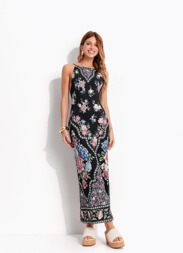 Vestido Cropped Romance Preto