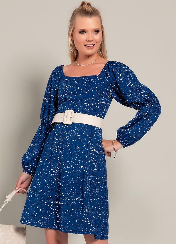Vestido Efeito Textura em Malha