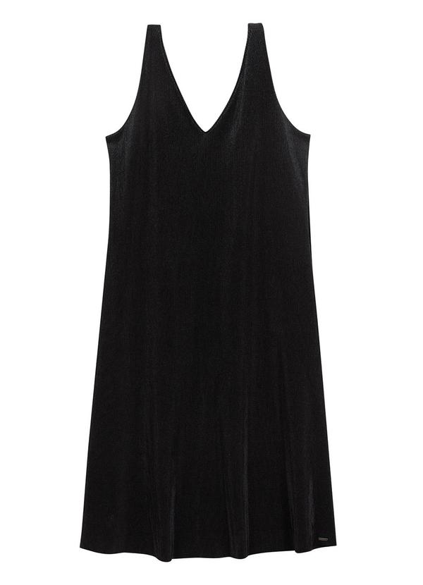 Vestido Feminino Lurex Preto