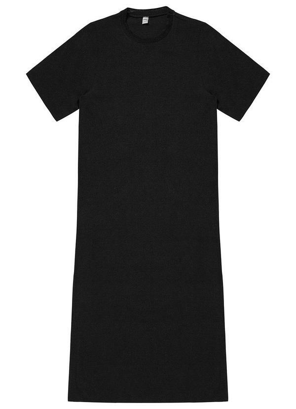 Vestido Feminino Midi em Twill Cey Preto