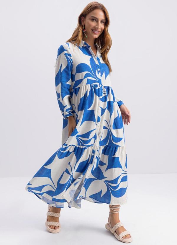 Vista 2 Vestido Feminino Natural Essendi Essendi