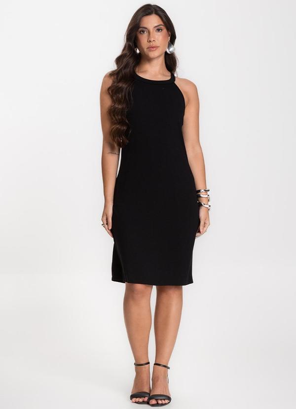 Vista 2 Vestido Feminino Preto INFINITA COR INFINITA COR