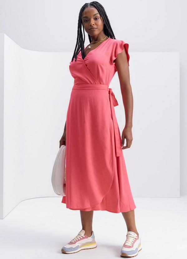 Vestido Feminino Rosa
