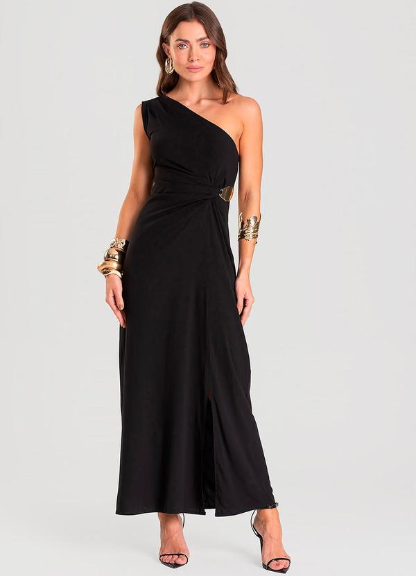 Vestido Feminino Super Midi Preto