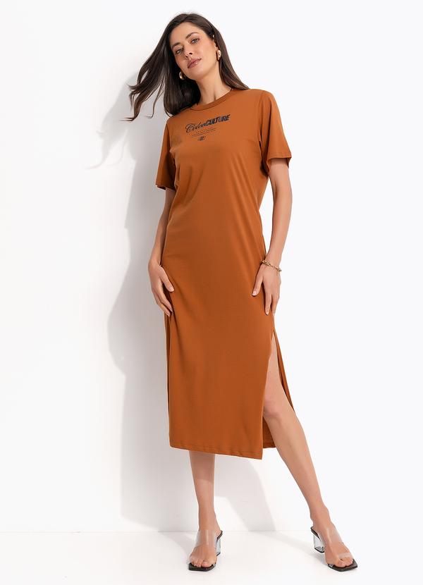 Vestido Marrom