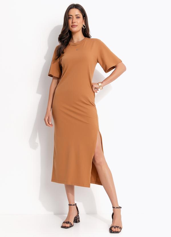 Vestido Marrom