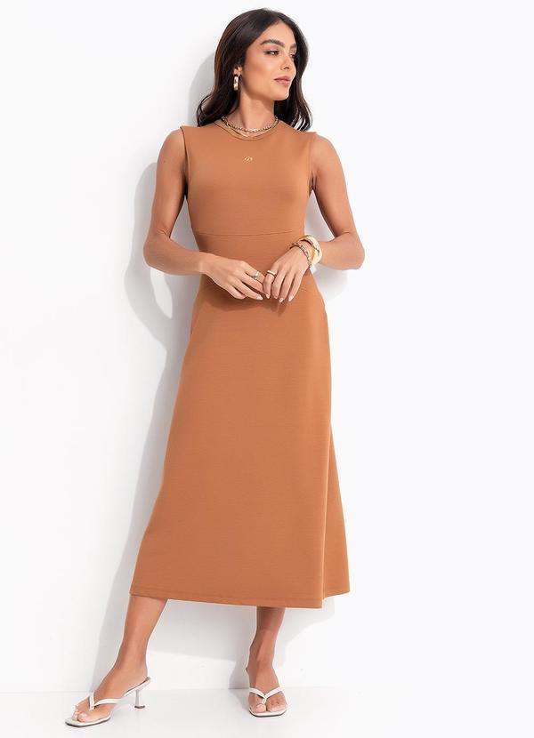 Vestido Marrom