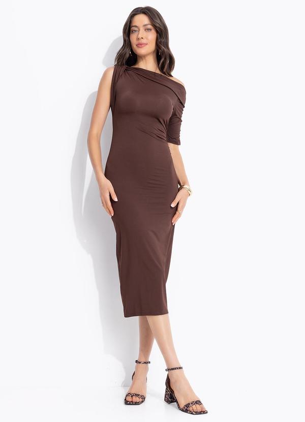 Vestido Marrom