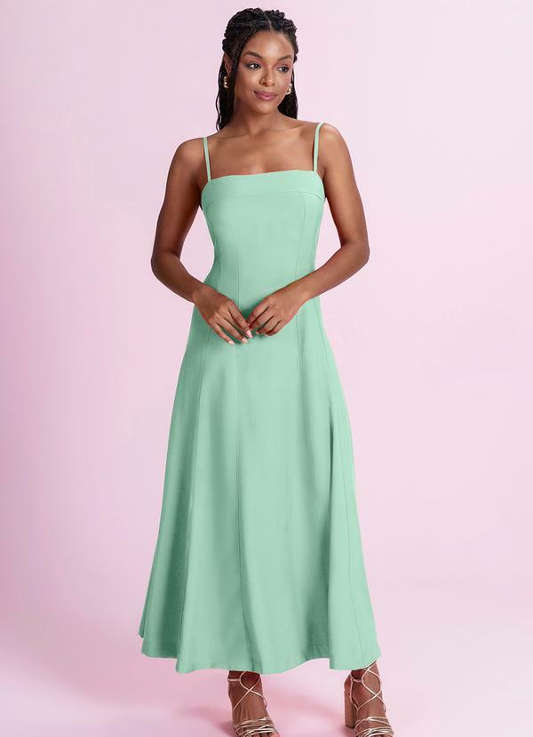 Vestido Midi Alfaiataria Verde