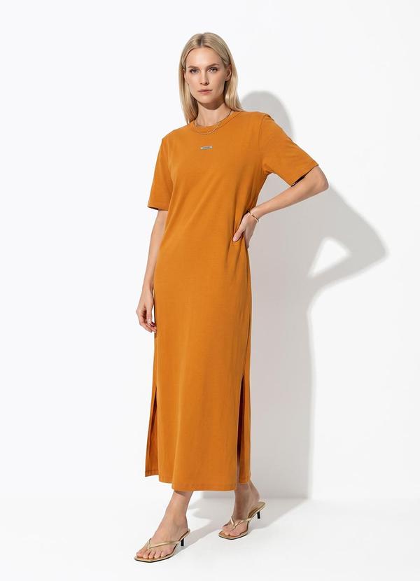 Vestido Midi Amarelo