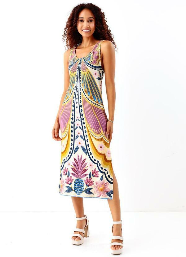 Vestido Midi Doce Voo