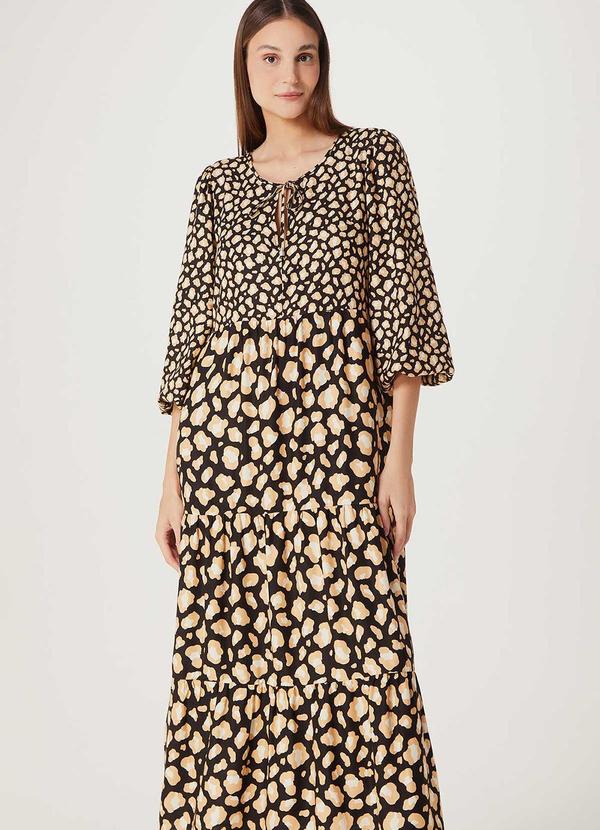 Vestido Midi Estampado