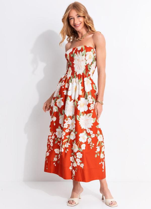 Vestido Midi Gabrielle Vermelho