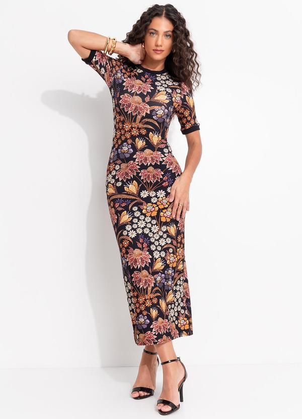 Vestido Midi Lili Preto