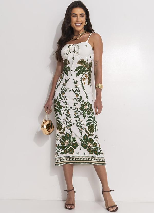 Vestido Midi Mari Off White