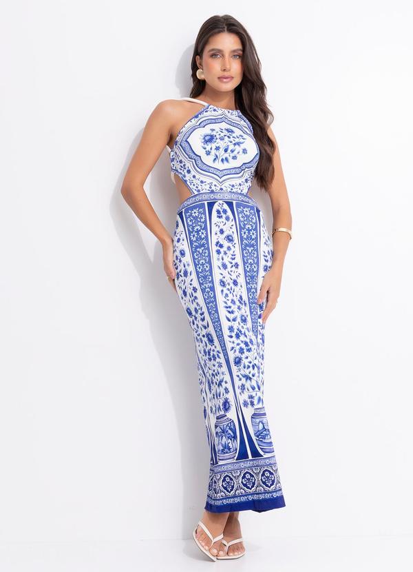 Vestido Midi Porcelana Off White