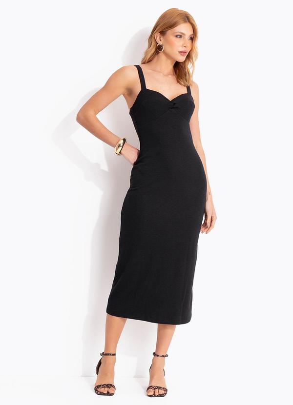 Vestido Midi Preto