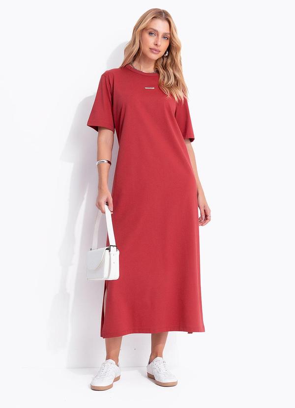 Vestido Midi Vermelho