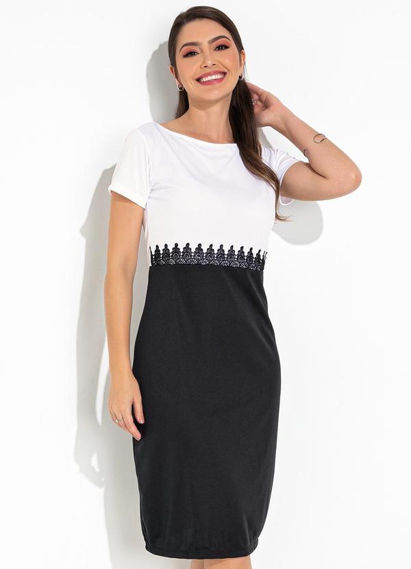 Vestido Preto em Malha