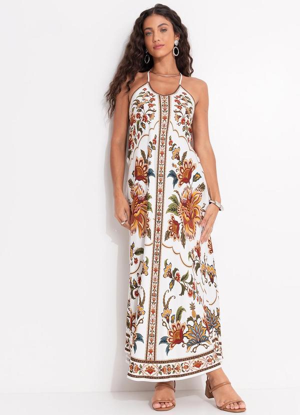 Vesttido Jardim Majestoso Bege