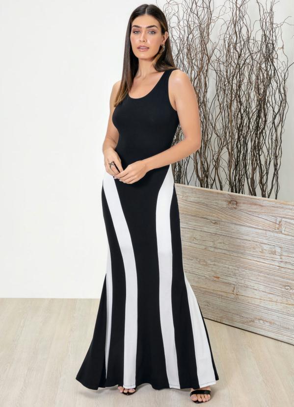 Vista 2 Vestido Longo Preto bonprix bonprix