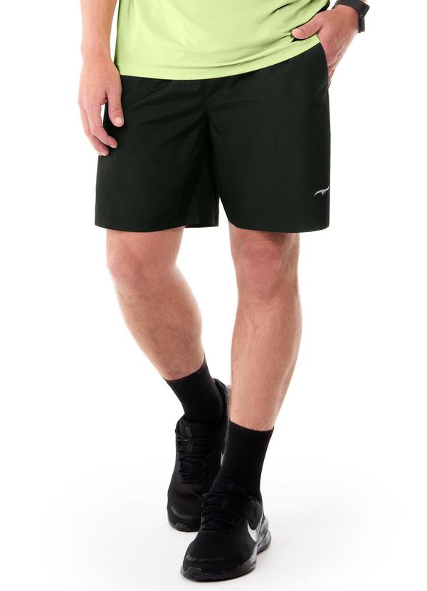 Bermuda Fitness com Bolso Preto