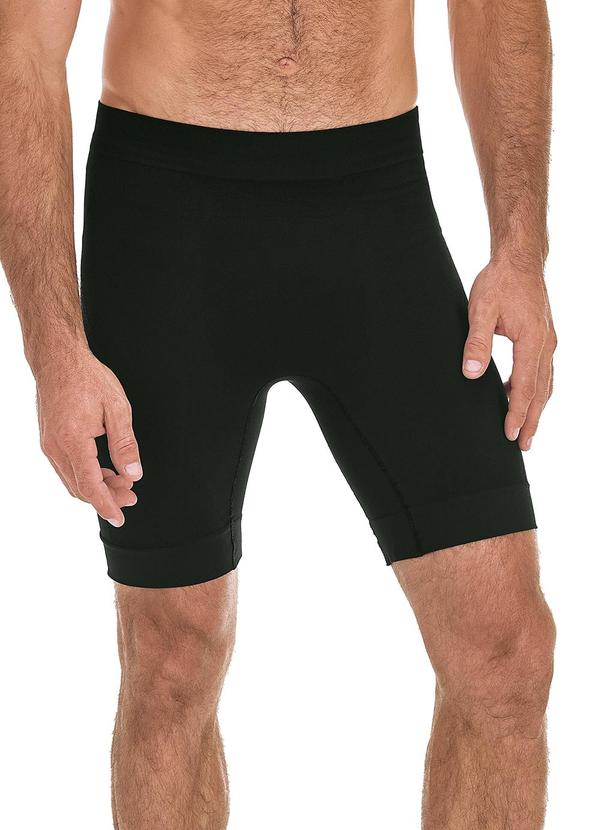 Bermuda Fitness sem Costura Preto