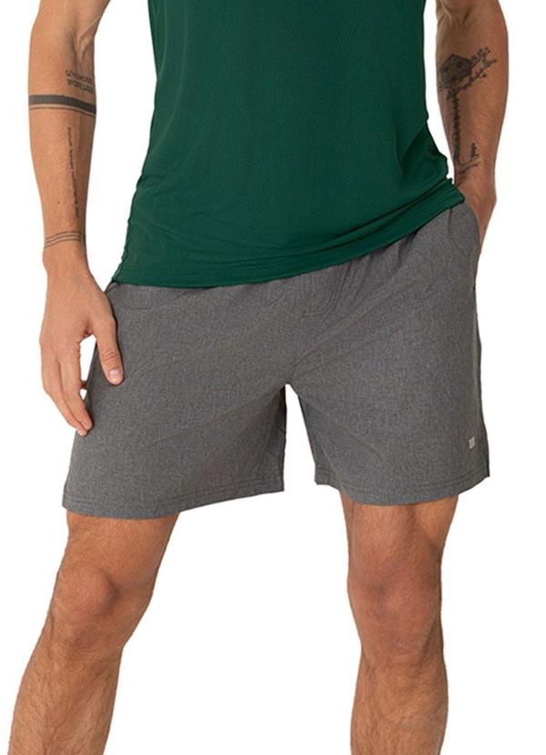 Shorts Esportivo Masculino Active Cinza Escuro