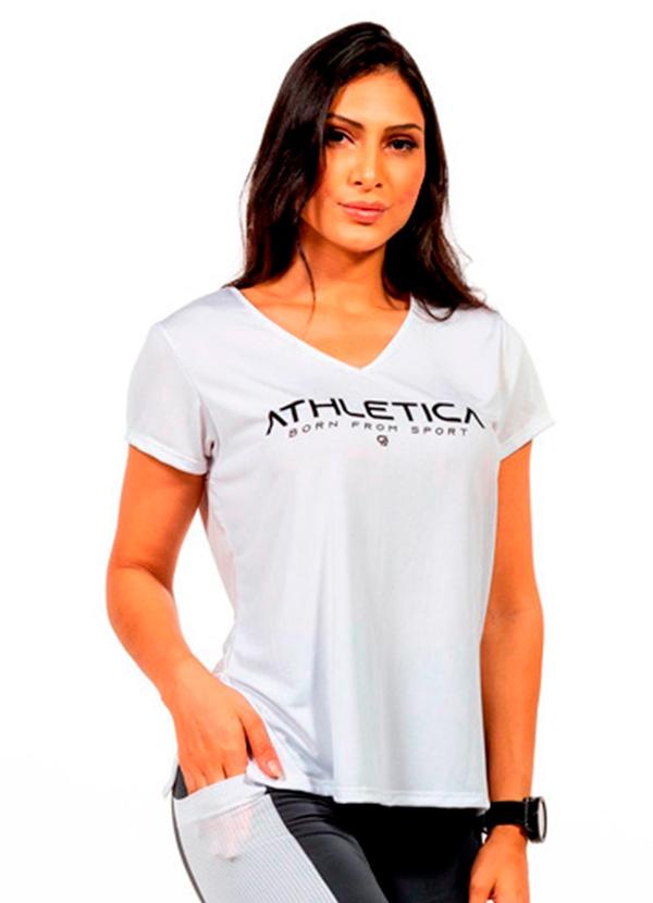 Blusa com Estampa Feminina Branco