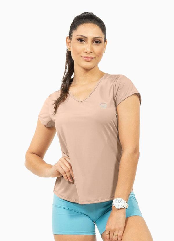 Blusa com Estampa Feminina Marrom