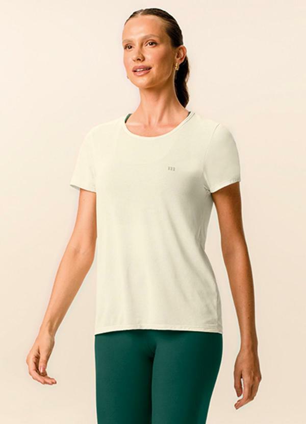 Blusa em Malha Dry Active Off White