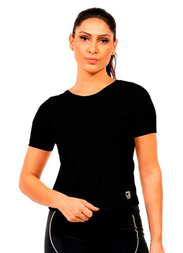 Blusa Pontilhada Feminina Preto