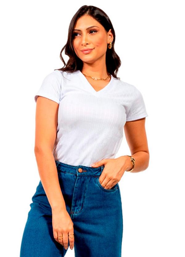 Blusa Ribana Feminina Branco